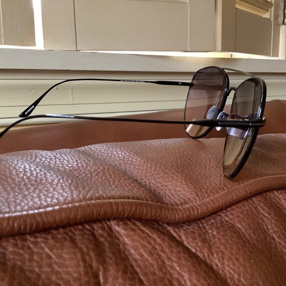TOM FORD Milla 59mm Gradient Aviator Sunglasses One Size, BLACK SMOKE - Picture 10 of 15